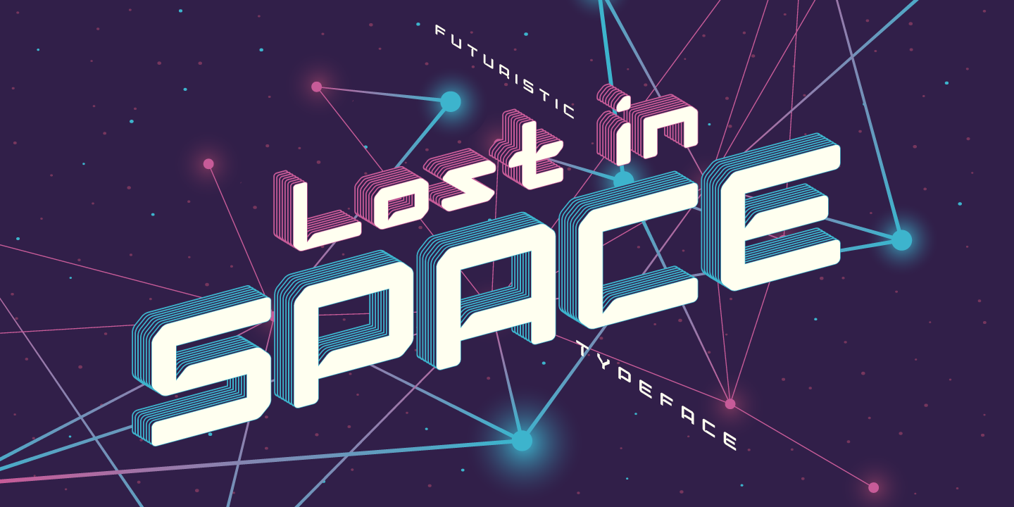 フォント Lost in space